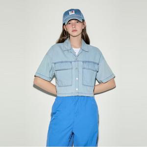 샴브레이 블라우스 (T32E1WSH32TWT11A5)