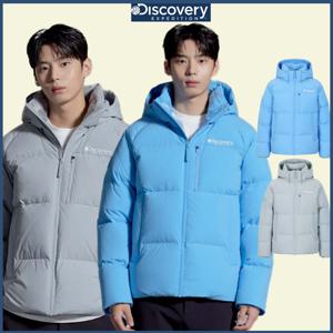 디스커버리 23F/W 역시즌 베른 라글란 구스다운 남성 숏패딩 DMDJ61036