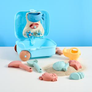 샌드토이 모래놀이 캐리어 블루고래