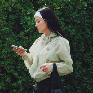 우먼스 경량 셔링점퍼 3162 올리브
