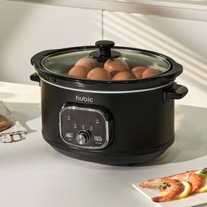 계란찜기 맥반석계란 만들기 전기찜기 멀티쿠커 슬로우쿠커 대용량 타이머 HB-1400B