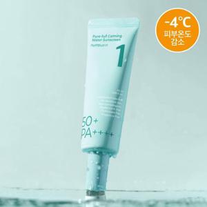 1번 청초 진정맑은 물막선크림 SPF50+ PA++++ 50ml