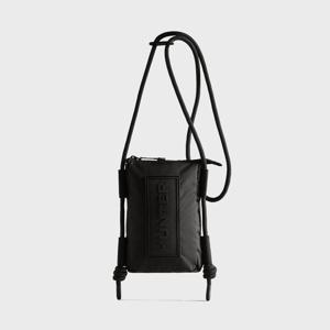 [UNISEX] 트래블 립스탑 폰파우치 - 블랙 UBP1514NRSBLK