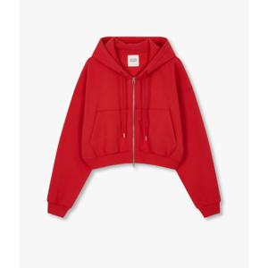 [WOMAN] 기모 크롭 후드집업 점퍼 9104413993