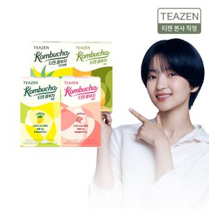 콤부차 혼합 10스틱x4박스 (레몬/피치/파인/매실)