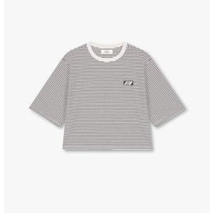 17번.[WOMAN] 스트라이프 반팔 티셔츠 9175222993