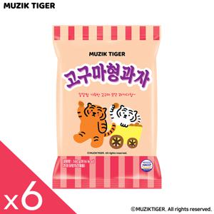 무직타이거 고구마형과자 160g x 6개
