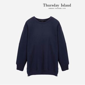 [Thursday Island]  백프린트 스웻셔츠(T232MST531W)