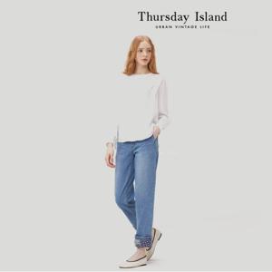 [Thursday Island] 크링클 핀턱 블라우스(T232MBL531W)