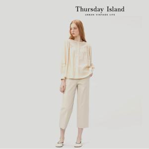 [Thursday Island] 자수 레이스 블라우스 (T232MBL532W)