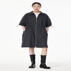 [WOMAN] 집업 허리스트링 원피스 9175241984