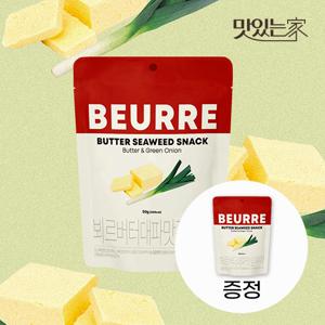 뵈르 버터 김부각 버터대파맛 50g*10개 술안주