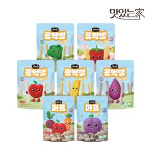아넬라 유기농 아기간식 쌀과자 롱떡뻥 10봉 외 11종 모음
