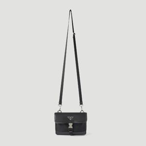 사피아노 리사이클링 나일론 크로스백 2ZH108 2DMH F0002 블랙