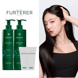 아스테라 프레쉬 진정&쿨링 샴푸 600ml 듀오