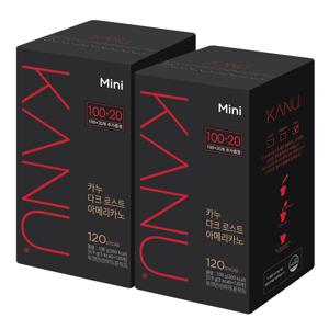 카누 미니 다크 로스트 120T X2개