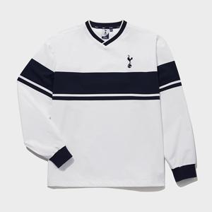 토트넘 컬러블록 브이넥 피스테_화이트T5MT121XWH1