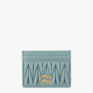 마테라쎄 나파 가죽 카드홀더 메리골드 5MC076 AFPP F0035 25SS