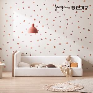 장인가구 하랑 E0 패브릭 LED헤드 저상형 데이베드 패밀리침대 SS +낮은본넬12T
