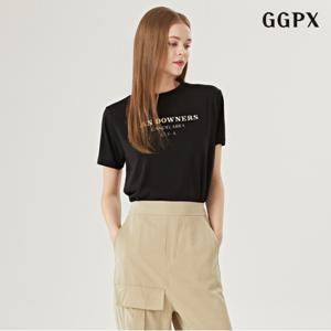 정상가:29,000원 | 랜 다우너 레터링 무지 반팔 티셔츠 (GOALW013D)
