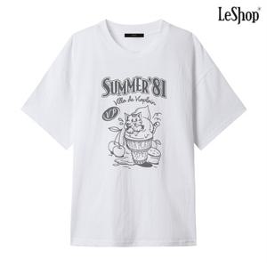 정상가:29,000원 | 캐릭터 프린팅 캐쥬얼 티셔츠 (DP1LW022A)