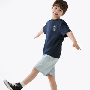 타미힐피거 데님 밴딩 쇼츠 (T42F1PPQ120BT21AA)