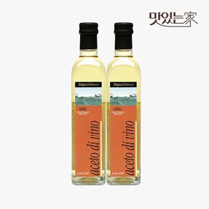 멩가졸리 화이트와인 비네가 식초 500ml 2개