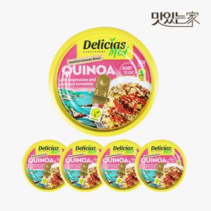 유러피안 지중해식 퀴노아 토마토 샐러드 도시락 250gX5개 채소 야채 믹스