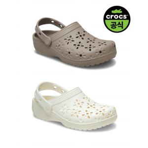 [정상가 79,900원]공식 성인 클래식 플로럴 컷 아웃 클로그 2종택1 (25SUCL210927)