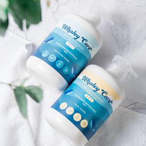 웨일리케어 올인원 키즈 약산성 대용량 바디워시 1000ml 베이비파우더향 프리지아향 어린이 아기 신생아 샴푸 어린이 선물
