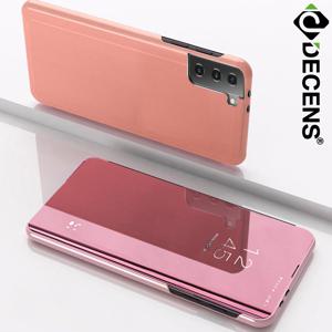 데켄스 갤럭시 S23 S22 S21 S20 S10 S9 S8 노트20 노트10 9 8 울트라 플러스 거울 뷰커버 플립 핸드폰 휴대폰 M137