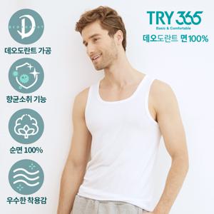 신상 365 남성 데오향균 런닝 5매