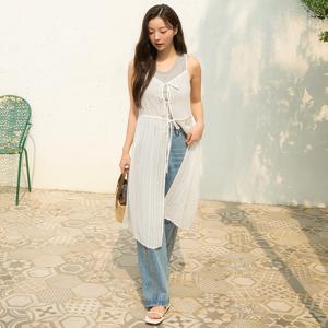 레이스 슬리브리스 레이어드 원피스 OH5MO5510