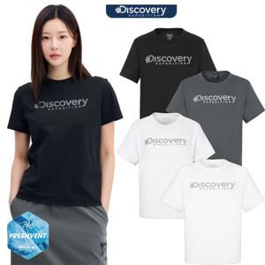 디스커버리 25SS 여름신상 프레시벤트 여성 로건 반팔티셔츠 DWRS72053
