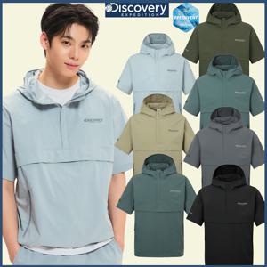 디스커버리 25S/S 여름신상 남여공용 폴튼 트레이닝 반팔 아노락 DXTR7E053