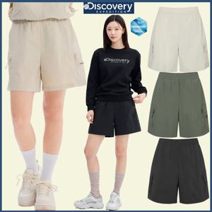 디스커버리 25S/S 여름 레귤러핏 여성 폴튼 트레이닝 카고 반바지 DWTB9B053