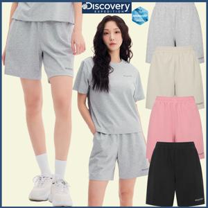 디스커버리 25S/S 여름 신상 레귤러핏 여성 경량 트레이닝 반바지 DWTB66053