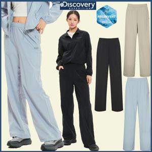 디스커버리 25S/S 여름 여성 폴튼 경량 트레이닝 세미와이드 팬츠 DWTP91053