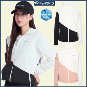 디스커버리 25S/S 여름 신상 세미오버핏 여성 이노블럭 바람막이 DWWJ7B053