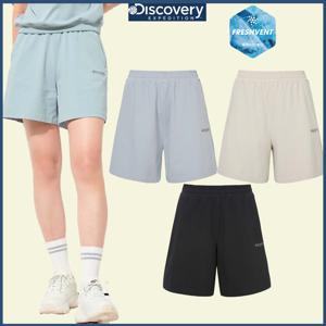 디스커버리 25S/S 여름 신상 워시드 여성 경량 트레이닝 쇼츠/반바지 DWTB94053