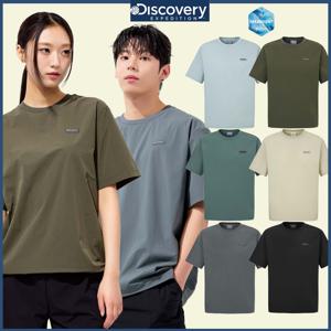 디스커버리 25S/S 여름 신상 남여공용 폴튼 트레이닝 반팔 티셔츠 DXTR7A053