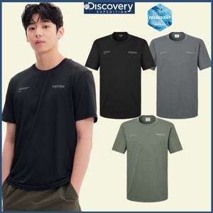 디스커버리 25S/S 여름 신상 세미오버핏 남성 퀵드라이 반팔티셔츠 DMRS6F053