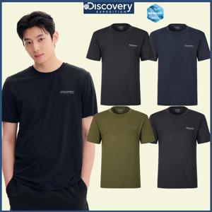 디스커버리 25S/S 여름 신상 레귤러핏 남성 벤프 반팔티셔츠 DMRS65053