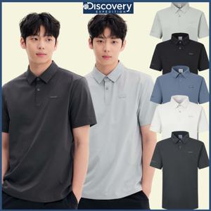 디스커버리 25S/S 여름 신상 레귤러핏 남성 핫멜트 카라티 DMTS6L053