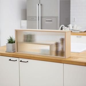 블리 600 유리 주방 인테리어 파티션 공간분리 가림막 칸막이 IH23040