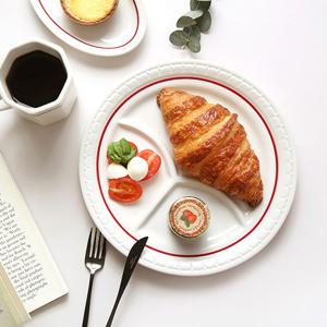쉐난고 카디날 도자기 원형 나눔접시 24cm 1p