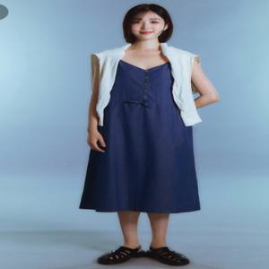 여성 슬립 데님 원피스 PHE2OO2250