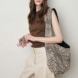 [비덜스트] Leopard Big Hobo Bag_3color (Reversible)