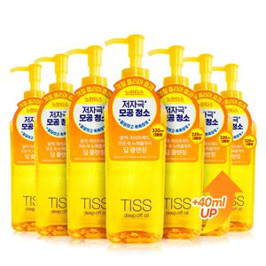 TISS 딥오프 딥클렌징오일 대용량 320ml 7개