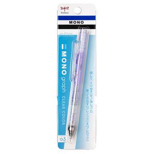 톰보 모노그래프 클리어샤프 0.5mm 퍼플